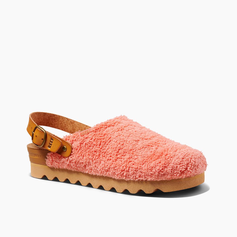 Reef Women's Beach Bum Sage - Slip-On Shoes Coral | 30758-FBXZ